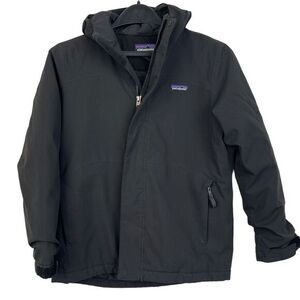 Patagonia KIDS Medium H2NO Waterproof Poly Fill Puffer Hooded Full Zip Jacket